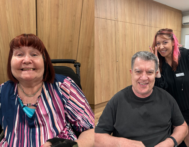 Accommodation Bunbury people smiling at the camera