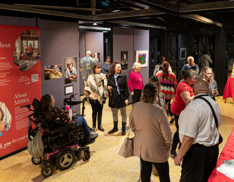 Bunbury Art Without Limits exhibition in 2025.