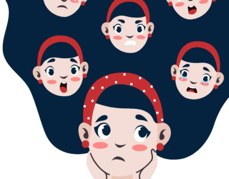 illustration of Identify unhelpful thinking