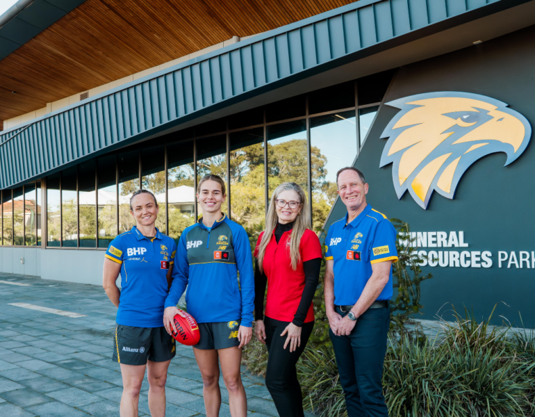 West Coast Eagles Player, West Coast Eagles Coach, MSWA CEO and West Coast Eagles CEO.