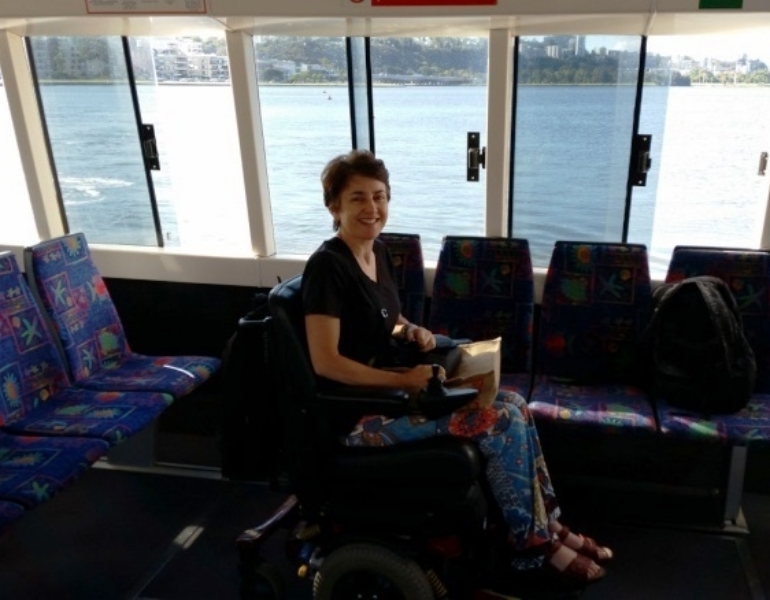 On the buses Ros Harman