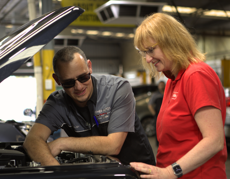 mechanic at work