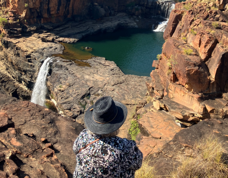 MSWA Client at the Mitchell Falls.