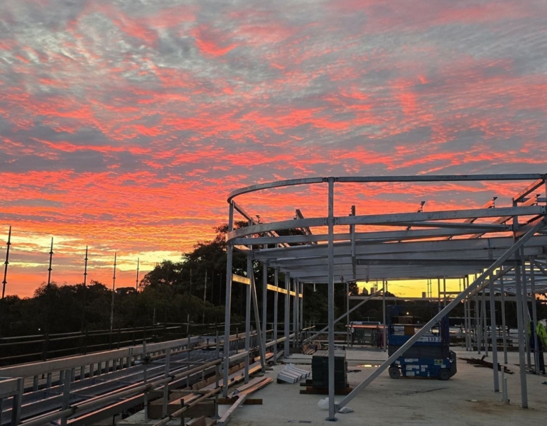 Sunrise at MSWA Shenton Park.