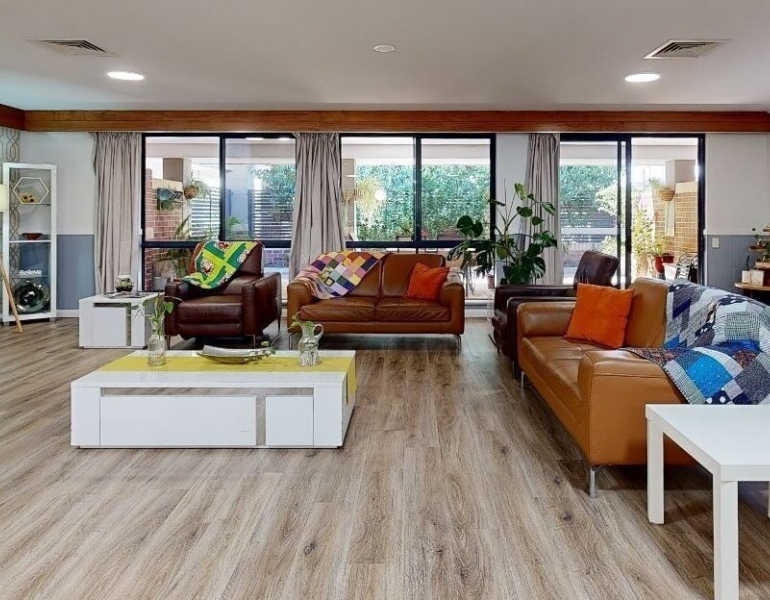 treendale respite accommodation living room area