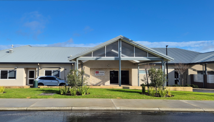 Albany service centre entrance